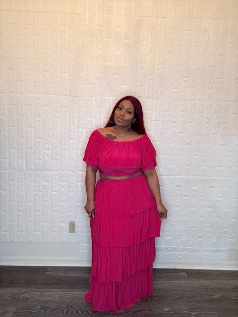 Layered in Pink