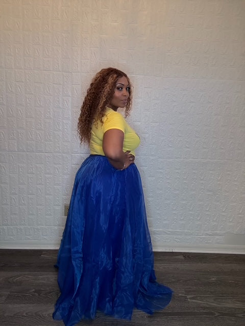 Don’t be a Tulle in Blue