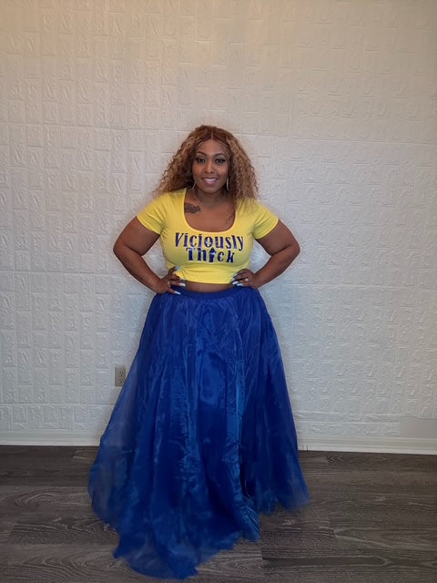 Don’t be a Tulle in Blue