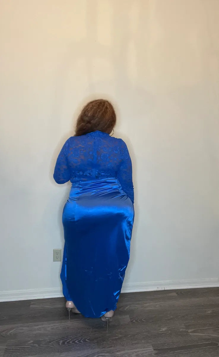 Blue Grown and Lacey