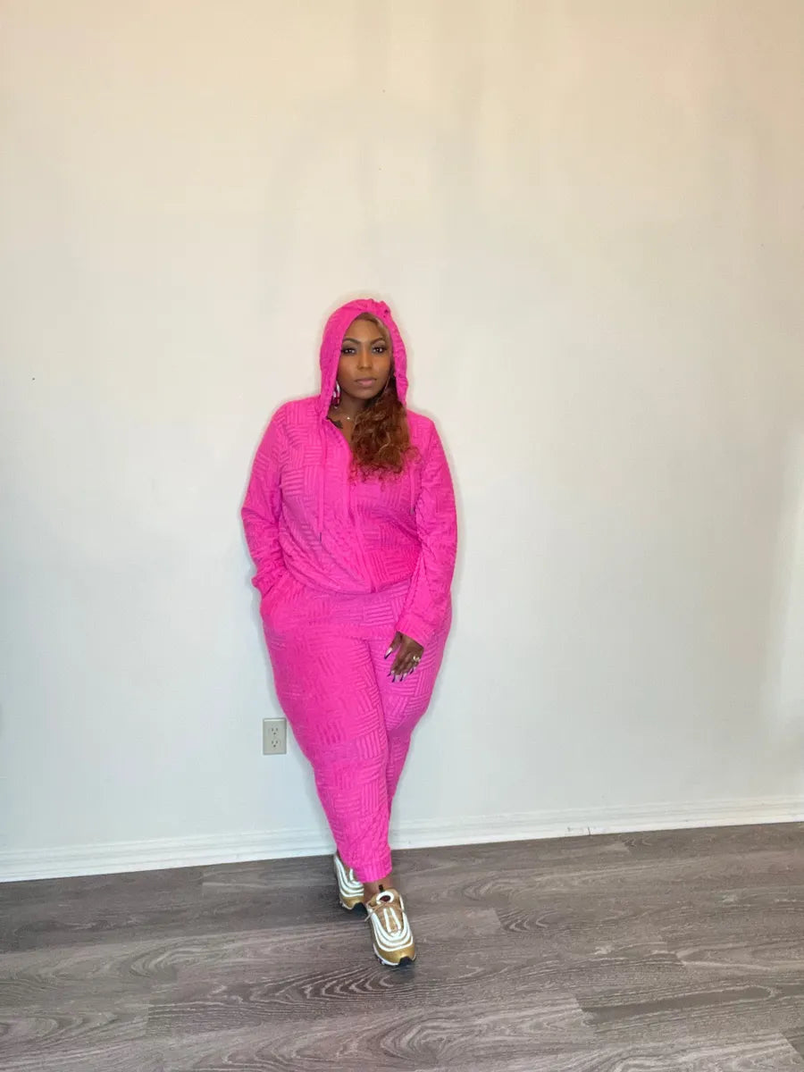 Bubble gum sweats
