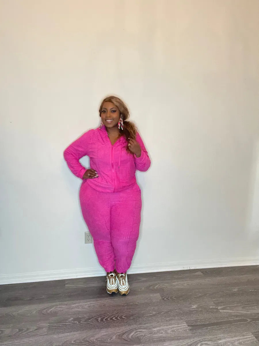 Bubble gum sweats