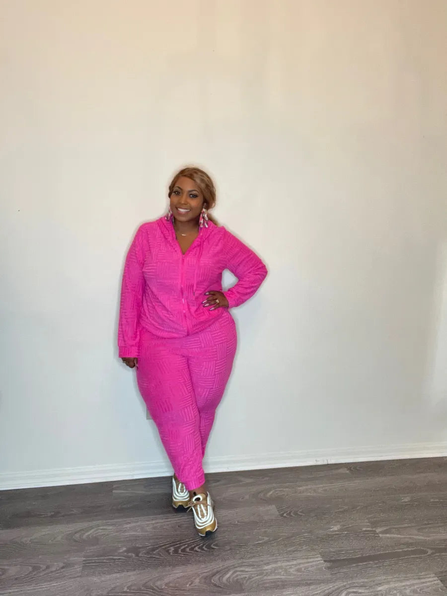 Bubble gum sweats